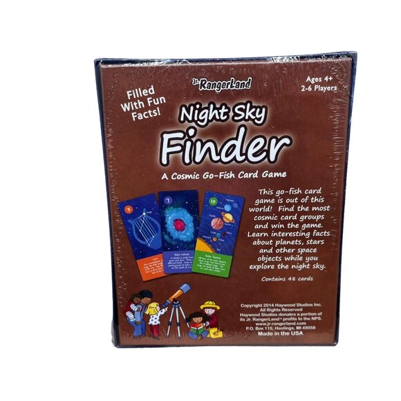 Jr. Rangerland Night Sky Finder Card Game - Picture 2 of 3